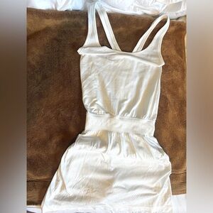 Lululemon White Tennis Dress
